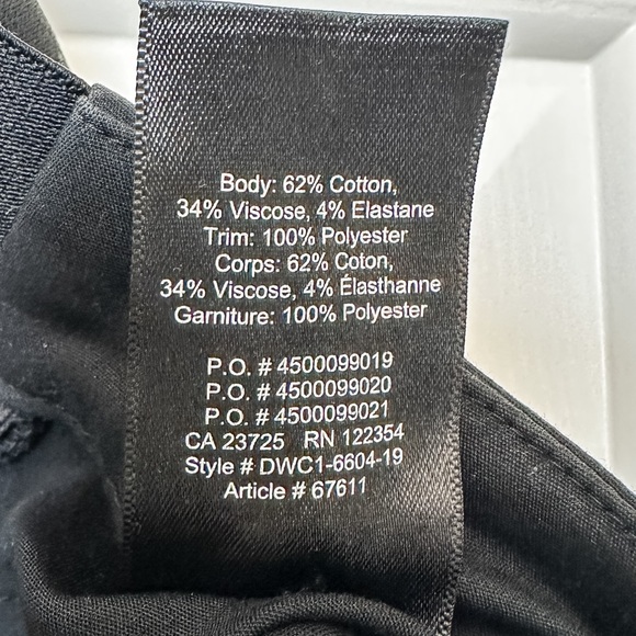 Aritzia Babaton Black Dress Pants - Size 6 - Picture 8 of 13